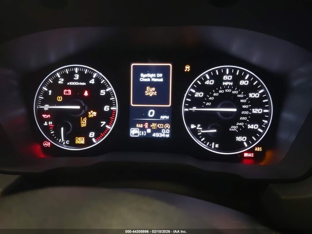 44308996 :رقم المزاد ، 4S4GUHL63S3750863 vin ، 2025 Subaru Crosstrek Limited مزاد بيع