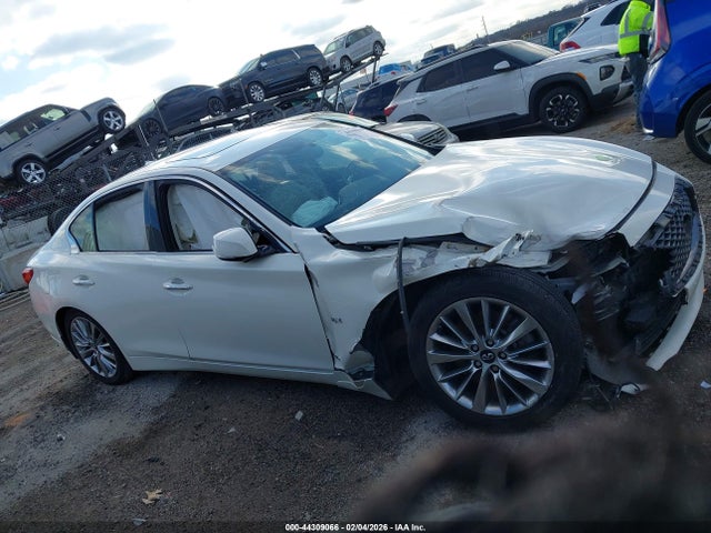 Aukcja sprzedaży 2018 Infiniti Q50 3.0t Luxe, vin: JN1EV7AR2JM434396, numer aukcji: 44309066