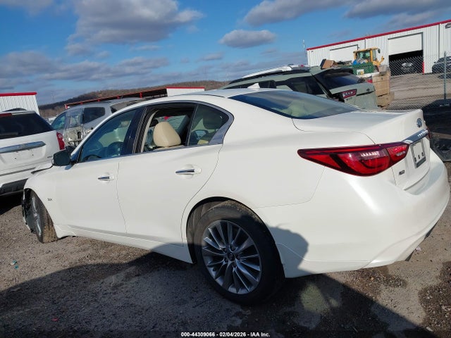 Aukcja sprzedaży 2018 Infiniti Q50 3.0t Luxe, vin: JN1EV7AR2JM434396, numer aukcji: 44309066