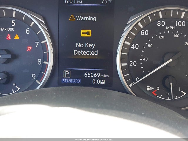 Aukcja sprzedaży 2018 Infiniti Q50 3.0t Luxe, vin: JN1EV7AR2JM434396, numer aukcji: 44309066