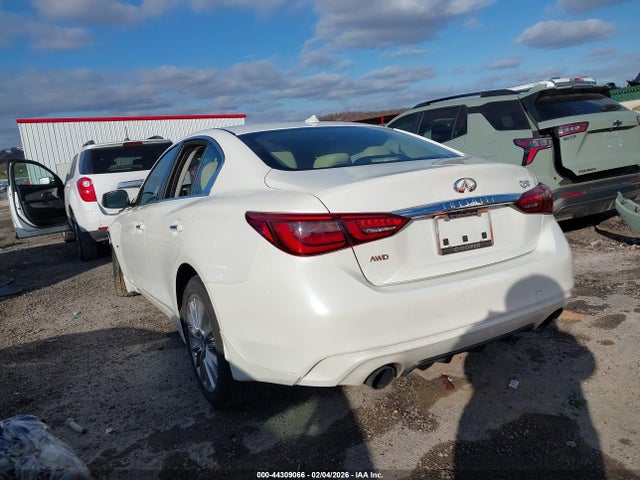 Aukcja sprzedaży 2018 Infiniti Q50 3.0t Luxe, vin: JN1EV7AR2JM434396, numer aukcji: 44309066