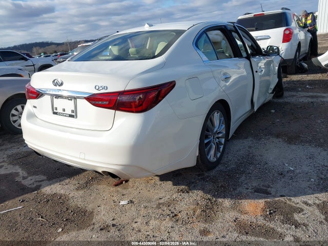Aukcja sprzedaży 2018 Infiniti Q50 3.0t Luxe, vin: JN1EV7AR2JM434396, numer aukcji: 44309066