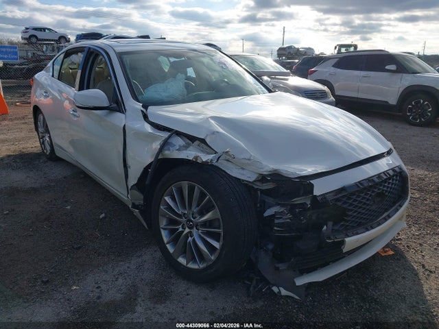 Aukcja sprzedaży 2018 Infiniti Q50 3.0t Luxe, vin: JN1EV7AR2JM434396, numer aukcji: 44309066