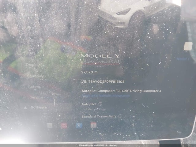 2023 TESLA MODEL Y 7SAYGDEF0PF915108 Photo 6