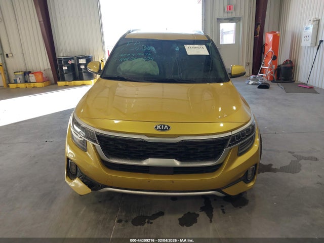 2021 Kia Seltos Sx Turbo მანქანა იყიდება აუქციონზე, vin: KNDETCA26M7179379, აუქციონის ნომერი: 44309216