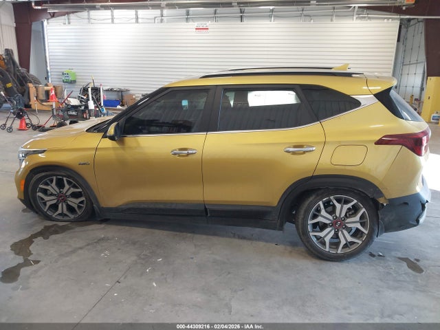 2021 Kia Seltos Sx Turbo მანქანა იყიდება აუქციონზე, vin: KNDETCA26M7179379, აუქციონის ნომერი: 44309216