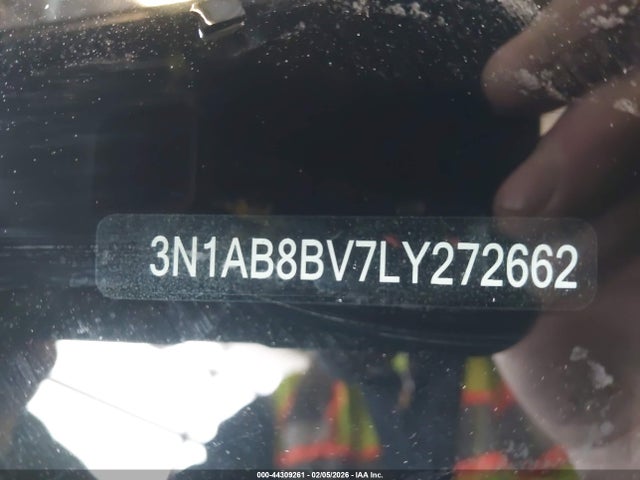 Продаж на аукціоні авто 2020 Nissan Sentra S Xtronic Cvt, vin: 3N1AB8BV7LY272662, номер лоту: 44309261