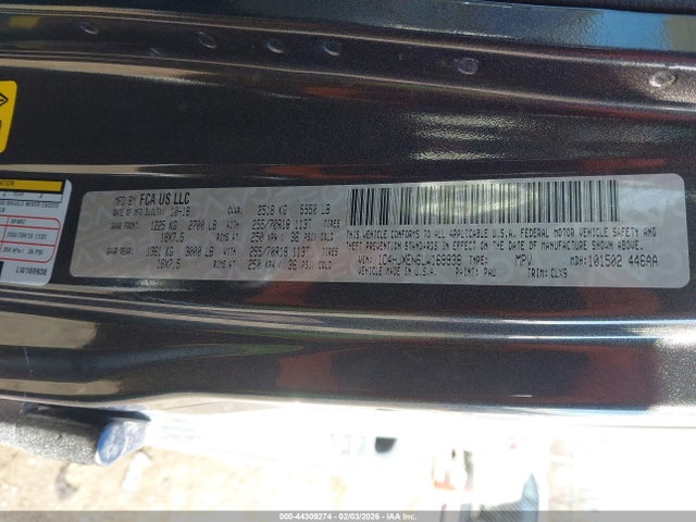 1C4HJXEN6LW169938 Jeep Wrangler Unlimited Sahara 4x4