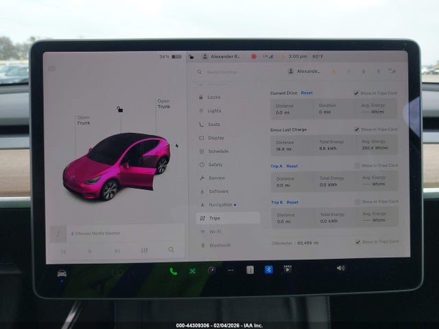2021 TESLA MODEL Y 5YJYGDEE0MF194269 Photo 6