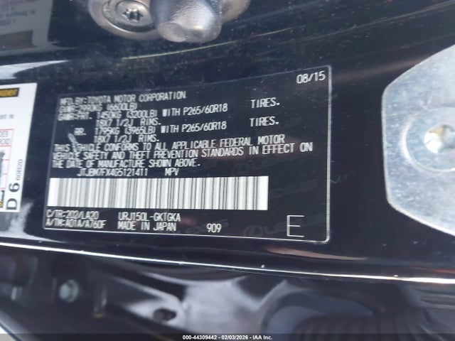 2016 LEXUS GX 460 JTJBM7FX4G5121411 Photo 8
