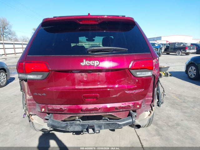 44309579 :رقم المزاد ، 1C4RJFLG7JC204505 vin ، 2018 Jeep Grand Cherokee Trailhawk 4x4 مزاد بيع