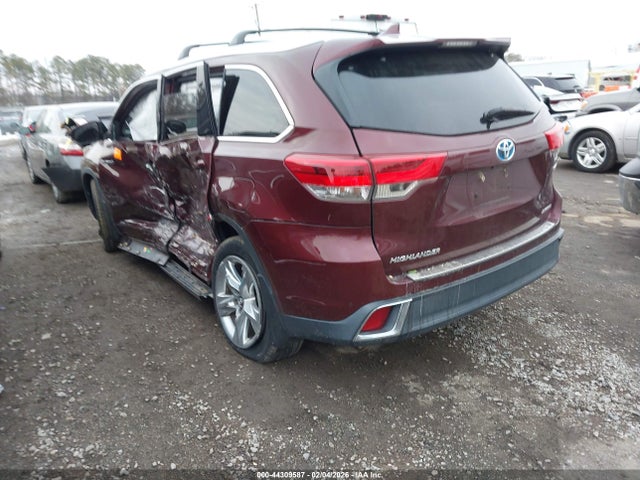 Toyota Highlander Hybrid Limited 2018 5TDDGRFH7JS038239 Image 3
