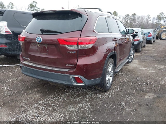 Toyota Highlander Hybrid Limited 2018 5TDDGRFH7JS038239 Image 4