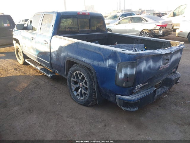 Продаж на аукціоні авто 2016 Gmc Sierra 1500 Slt, vin: 1GTV2NEC3GZ156877, номер лоту: 44309652