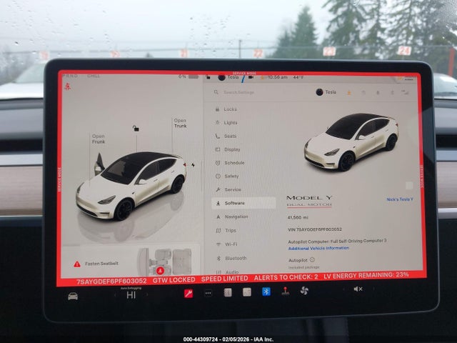 2023 TESLA MODEL Y 7SAYGDEF6PF603052 Photo 6