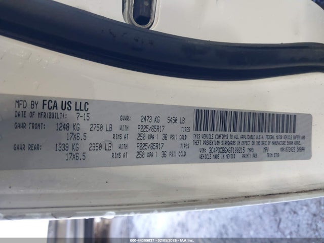 2016 DODGE JOURNEY 3C4PDCBGXGT100215 Photo 8