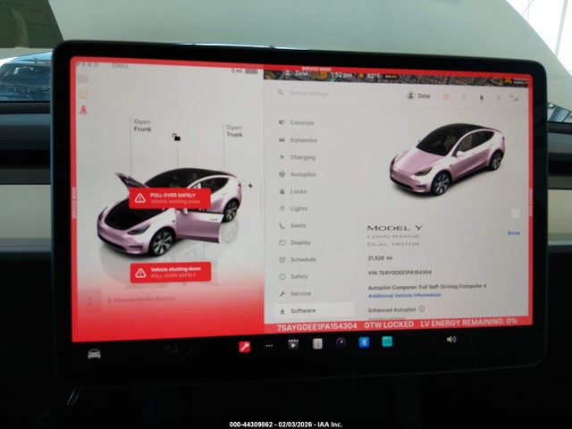 2023 TESLA MODEL Y 7SAYGDEE1PA154304 Photo 6