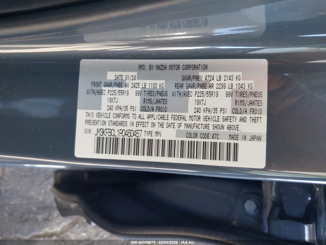 Mazda Cx-5 2.5 S Carbon Edition 2024 JM3KFBCL1R0460457 Image 9