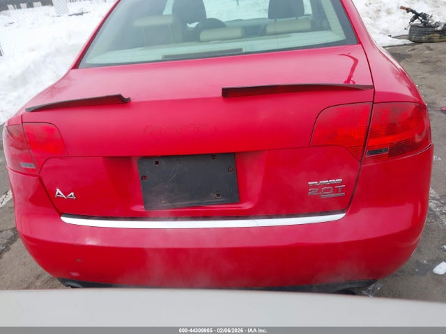 Продажа на аукционе авто 2007 Audi A4 2.0t, vin: WAUDF78E07A053761, номер лота: 44309905