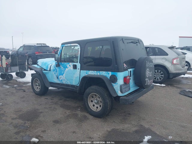 2002 JEEP WRANGLER 1J4FA39S82P746794 Photo 2