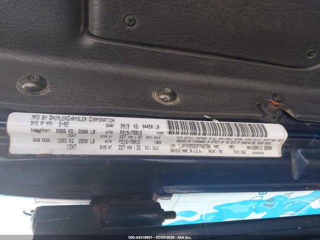 2002 JEEP WRANGLER 1J4FA39S82P746794 Photo 8