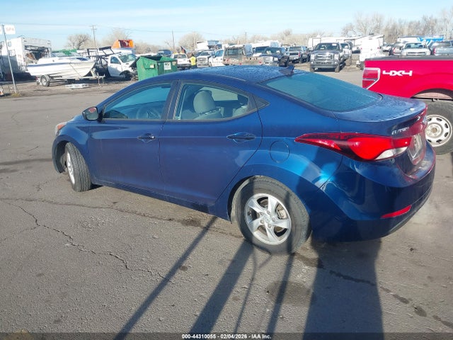 5NPDH4AE6FH560841 Hyundai ELANTRA SE