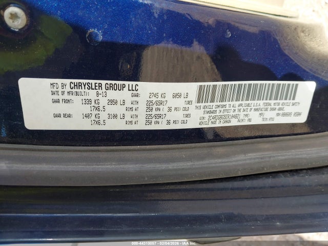 2C4RDGBG5ER104821 Dodge Grand Caravan American Value Pkg