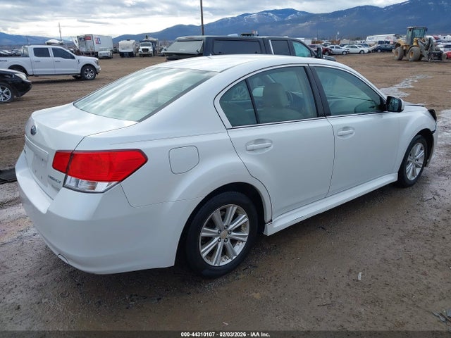 Aukcja sprzedaży 2012 Subaru Legacy 2.5i Premium, vin: 4S3BMBC6XC3016010, numer aukcji: 44310107