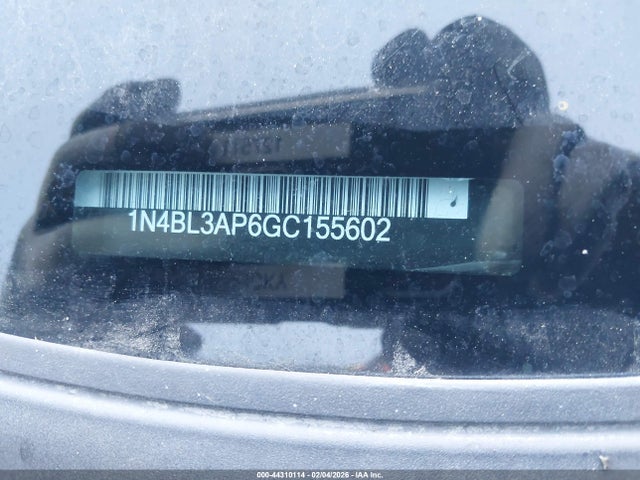 1N4BL3AP6GC155602 Nissan Altima 3.5 Sl/3.5 Sr