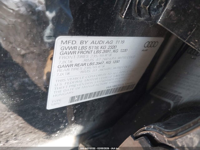 2020 AUDI Q3 WA1BECF37L1040601 Photo 8