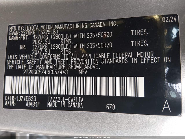 2024 LEXUS NX 350 2T2KGCEZ4RC057443 Photo 8