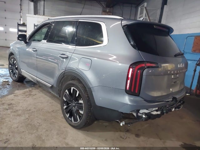 2025 Kia Telluride Sx Prestige მანქანა იყიდება აუქციონზე, vin: 5XYP5DGC2SG576595, აუქციონის ნომერი: 44310259