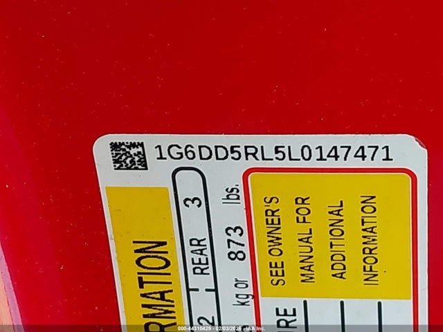 2020 CADILLAC CT4 1G6DD5RL5L0147471 Photo 8