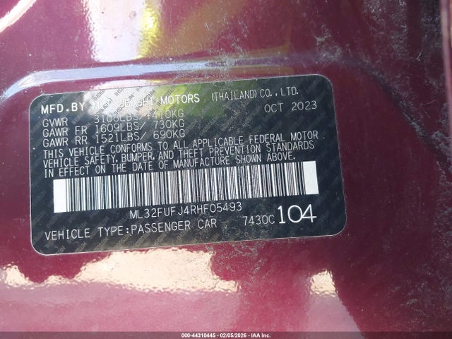 2024 MITSUBISHI MIRAGE G4 ML32FUFJ4RHF05493 Photo 8