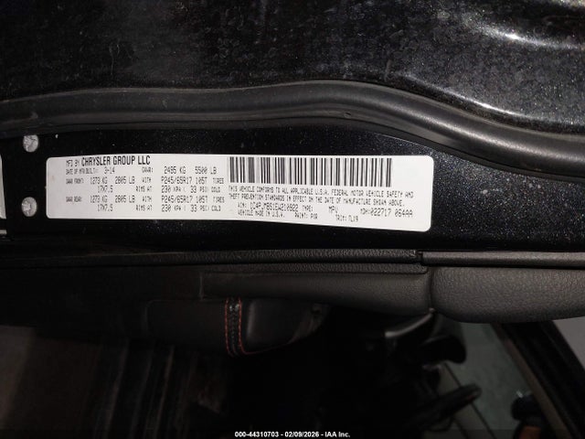 Aukcja sprzedaży 2014 Jeep Cherokee Trailhawk, vin: 1C4PJMBS1EW210922, numer aukcji: 44310703