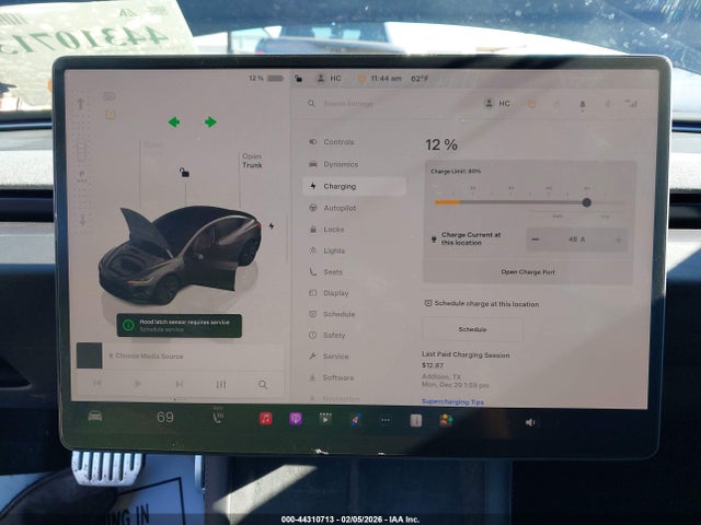 Продаж на аукціоні авто 2025 Tesla Model 3 Long Range All-wheel Drive, vin: 5YJ3E1EB4SF910267, номер лоту: 44310713