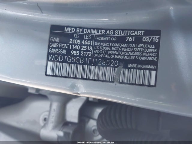 Продаж на аукціоні авто 2015 Mercedes-benz Gla 45 Amg 4matic, vin: WDDTG5CB1FJ128520, номер лоту: 44310720