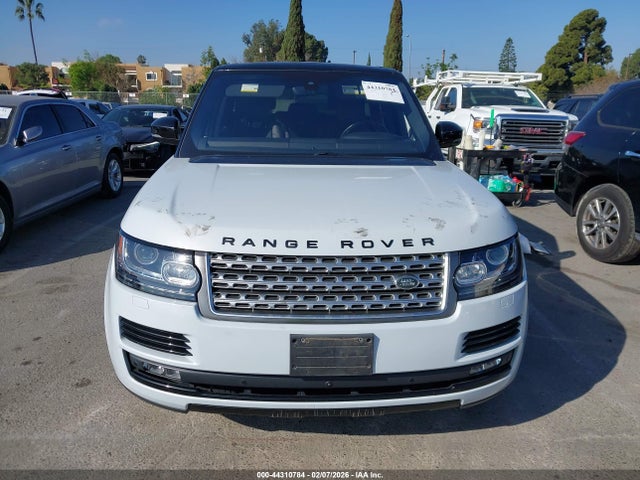 SALGS2KF1GA260331 Land Rover Range Rover 3.0l V6 Turbocharged Diesel Hse Td6