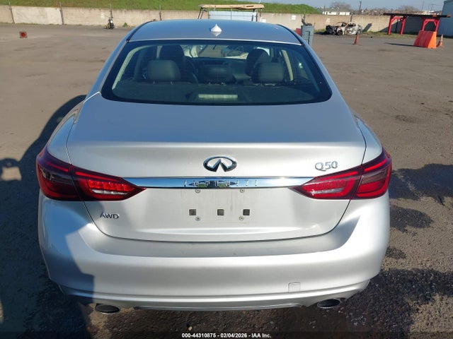 JN1EV7AR0JM443159 Infiniti Q50 3.0t Luxe