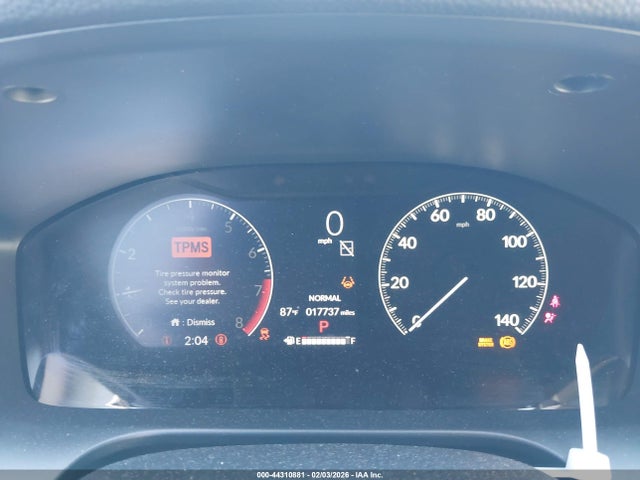 3CZRZ1H70RM736817 Honda Hr-v 2wd Ex-l/2wd Ex-l W/o Bsi