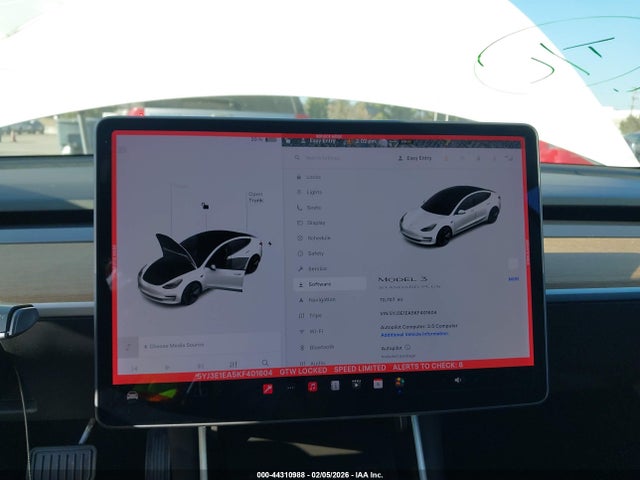 Продажа на аукционе авто 2019 Tesla Model 3 Long Range/mid Range/standard Range/standard Range Plus, vin: 5YJ3E1EA5KF401604, номер лота: 44310988