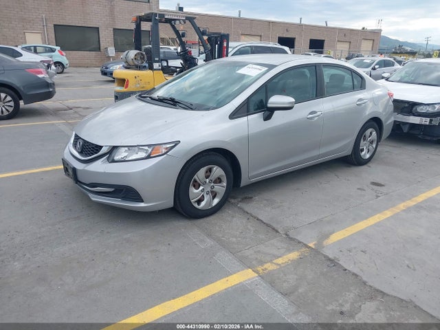 Honda Civic Lx 2014 19XFB2F50EE218408 Image 2