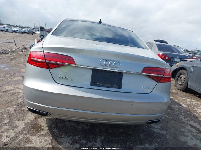 44311048 :رقم المزاد ، WAU44AFD2HN017254 vin ، 2017 Audi A8 L 3.0t مزاد بيع