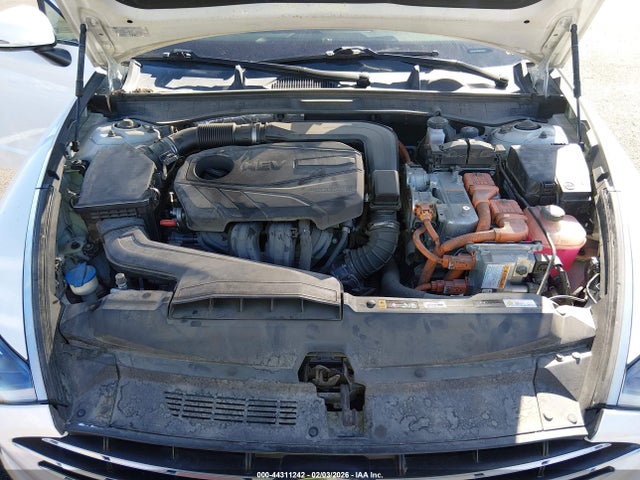 KMHL24JJ8MA036133 Hyundai Sonata Blue