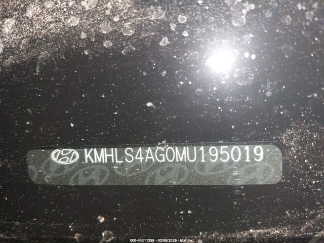 KMHLS4AG0MU195019 Hyundai ELANTRA SEL