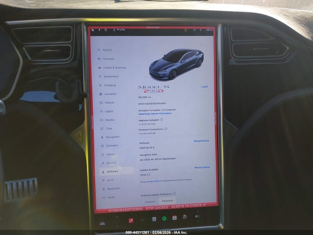 5YJSA1E45GF151693 Tesla Model S 90d/p100d/p85d/p90d