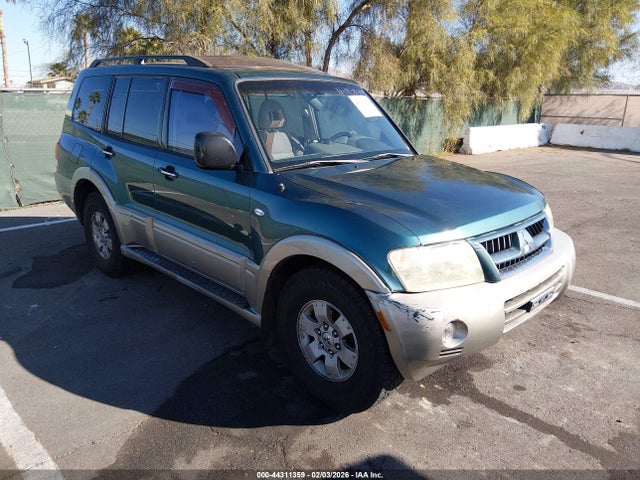 2003 MITSUBISHI MONTERO JA4NW31S83J028966