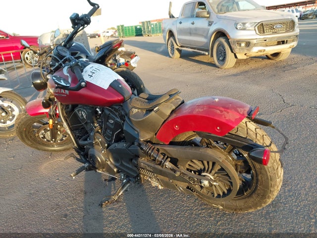 2025 Indian Motorcycle Co. Scout Bobber Limited მანქანა იყიდება აუქციონზე, vin: 56KSBC762S3024634, აუქციონის ნომერი: 44311374