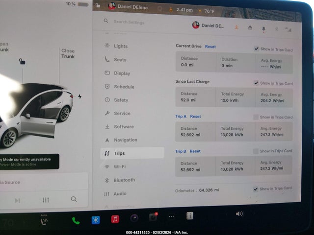 2021 Tesla Model 3 Standard Range Plus Rear-wheel Drive მანქანა იყიდება აუქციონზე, vin: 5YJ3E1EA3MF921996, აუქციონის ნომერი: 44311520
