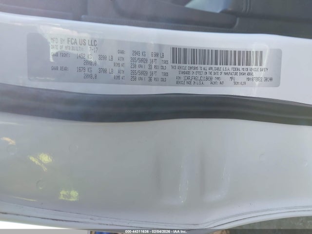 2018 JEEP GRAND CHEROKEE 1C4RJFAG1JC118030 Photo 8